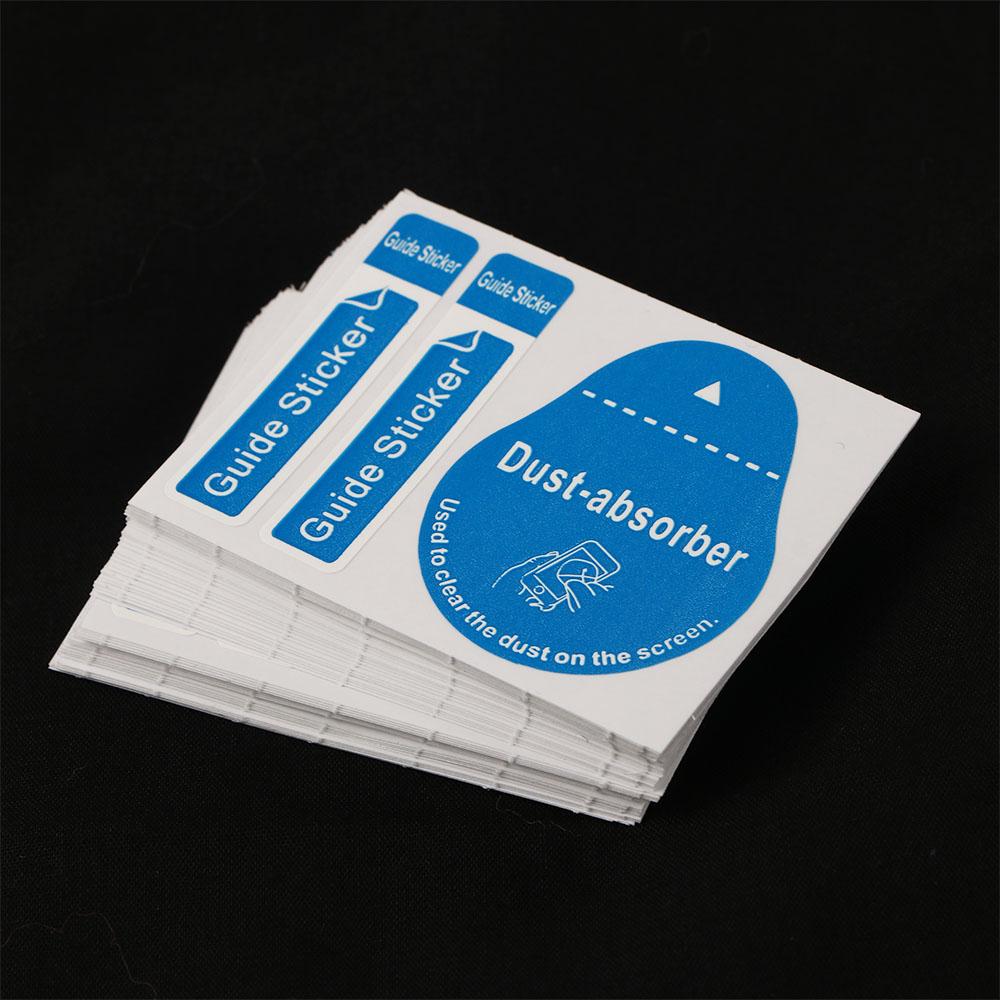 Dust Removal Sticker - Stiker Pemandu Lensa Kaca Tempered, Pembersih