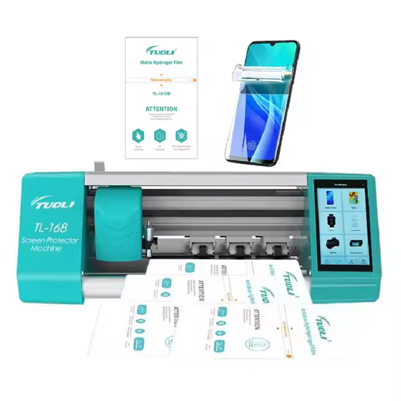 Screen Protector Cutter - TuoLi mesin pemotong pelindung layar ponsel,