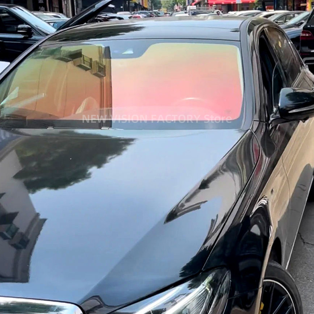 Glass Protector Auto - Film Kaca Mobil Aurora Merah Hijau
