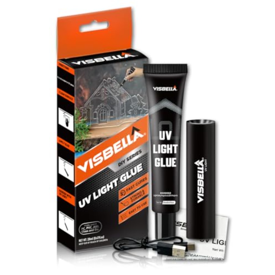 Kit Resin Lem UV dengan Lampu, - Liquid Uv Glue Kit ulasan dan harga