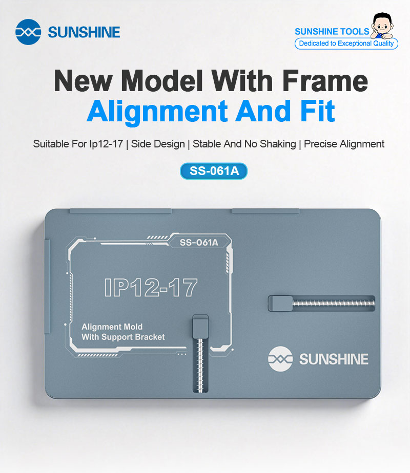 SUNSHINE SS-061A Cetakan Lamin - Screen Alignment Tool ulasan dan harga