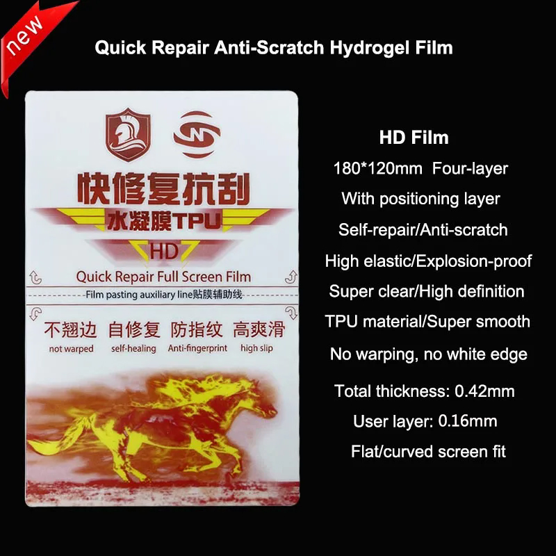FONLYU 50 buah HD Matte TPU fl - Flexible Tpu Film ulasan dan harga
