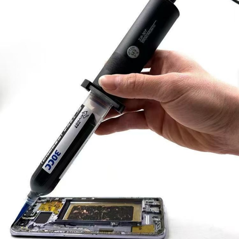 XH-30P Tidak Perlu Mesin Penge - Liquid Uv Glue Kit ulasan dan harga