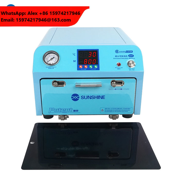 SUNSHINE S-978B Mesin Penghila - Air Bubble Remover ulasan dan harga