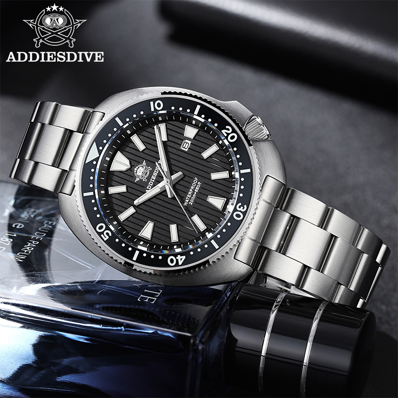 ADDIESDIVE Jam Tangan Pria Bar - Anti Blue Light Film ulasan dan harga
